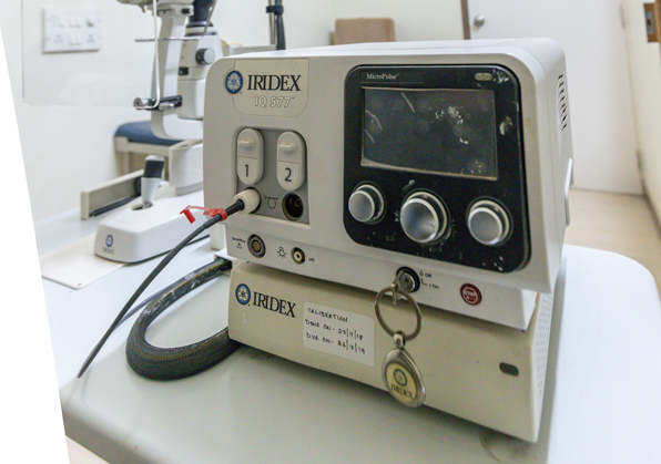 577nm micro pulse retinal laser